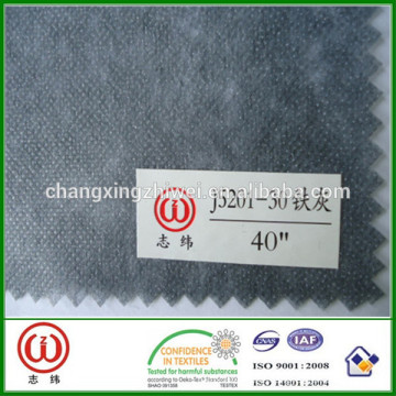 Soft medium weight non-woven fusible interlinings silicone interlining fabric